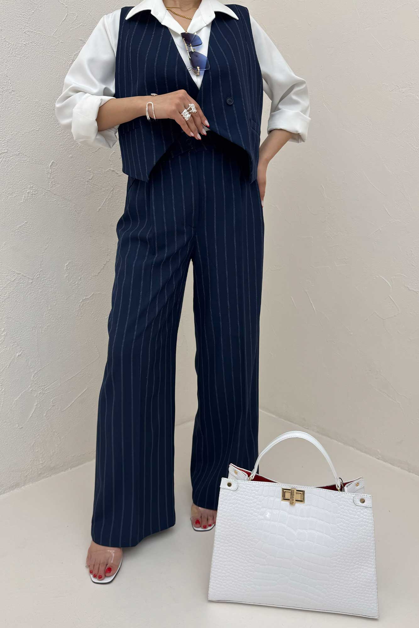 ست ژیله و شلوار بزیاق دیپلمات فریماه