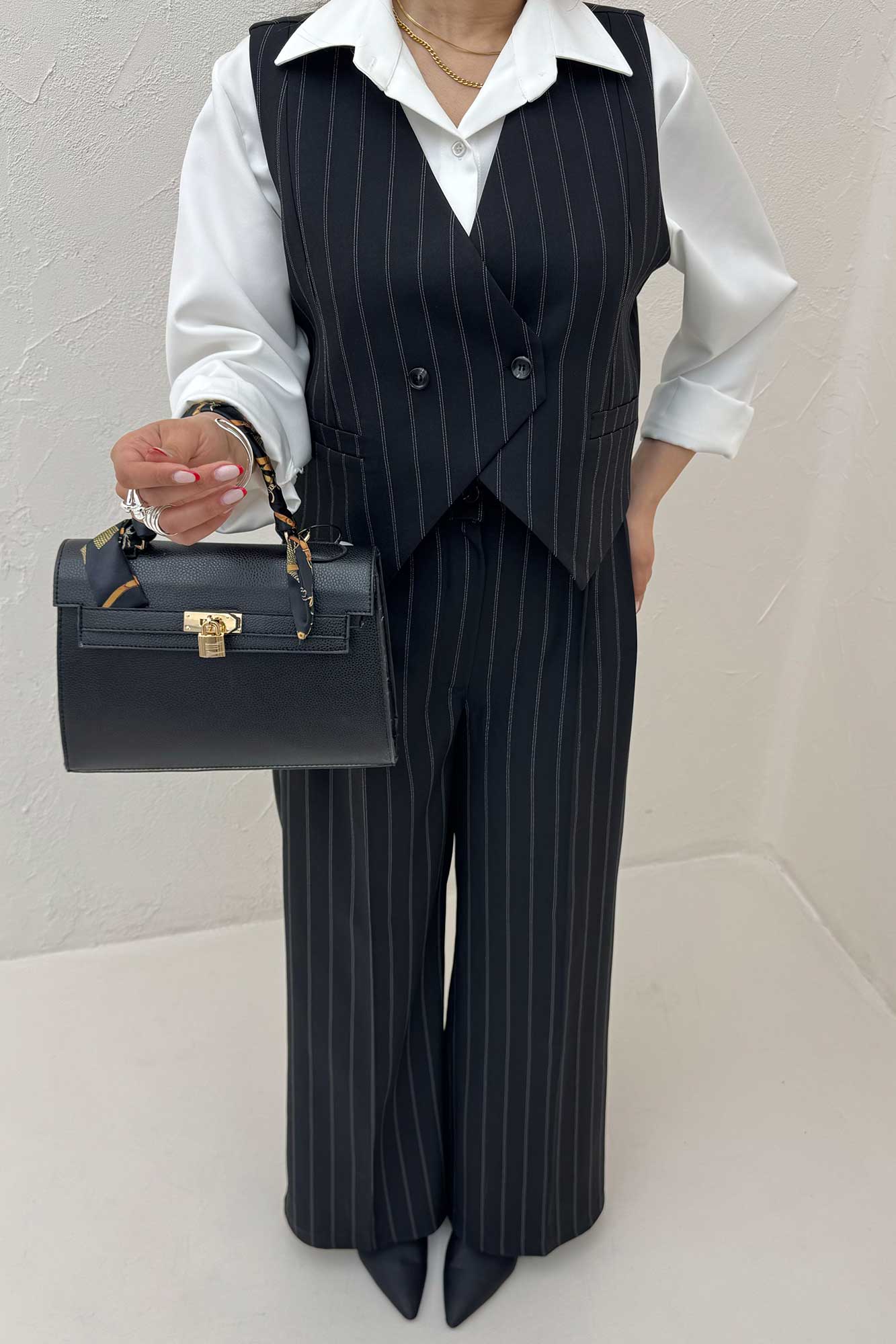 ست ژیله و شلوار بزیاق دیپلمات فریماه