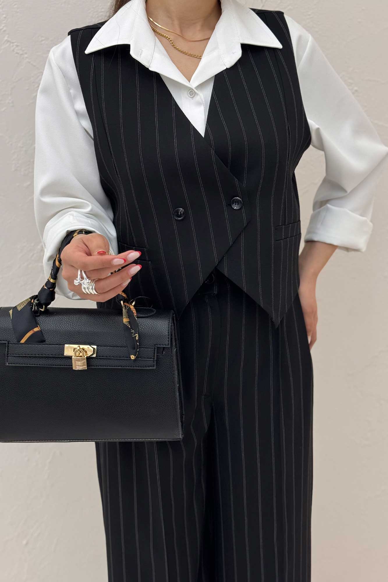 ست ژیله و شلوار بزیاق دیپلمات فریماه