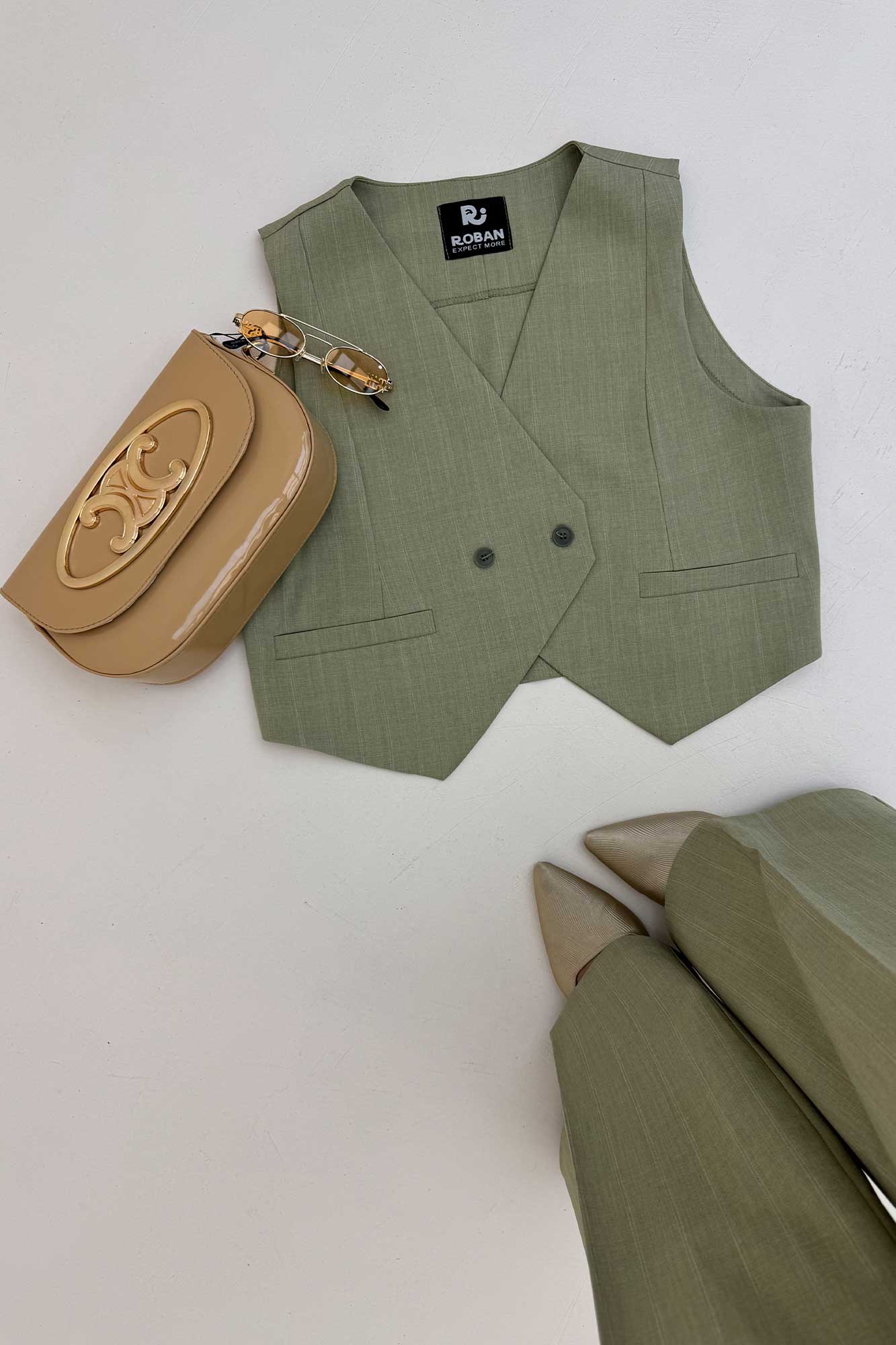 ست ژیله و شلوار بزیاق دیپلمات فریماه