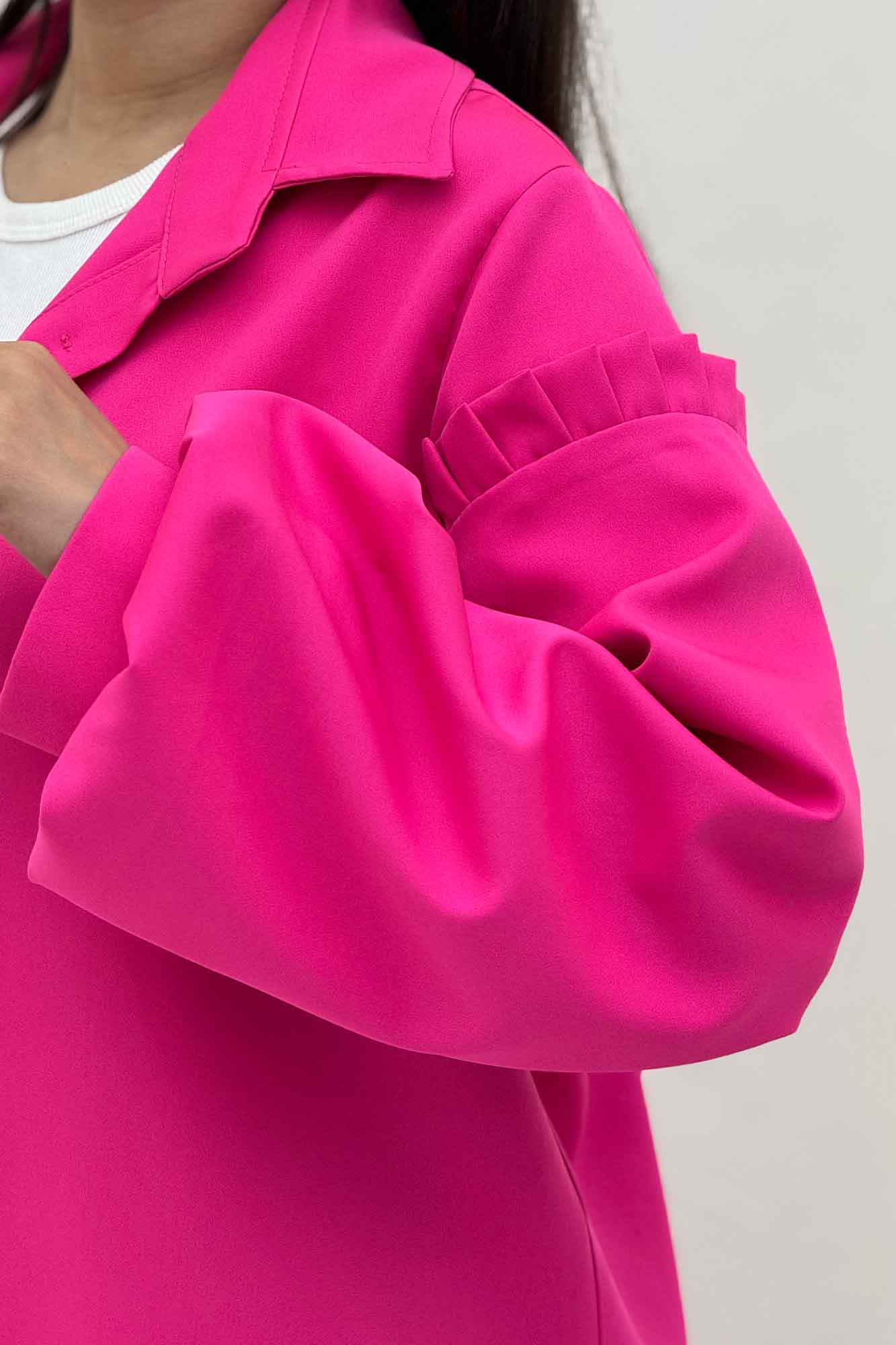 شومیز مانتویی مازراتی آستین پیله 