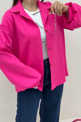 شومیز مانتویی مازراتی آستین پیله 