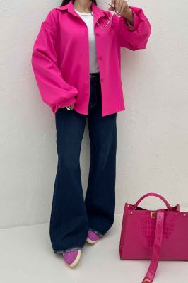 شومیز مانتویی مازراتی آستین پیله 