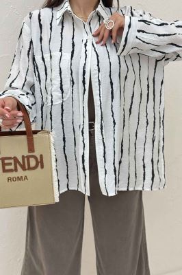 شومیز مانتویی ترک PERRY