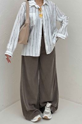 شومیز مانتویی ترک PERRY