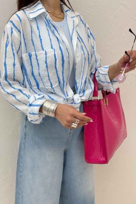 شومیز مانتویی ترک PERRY