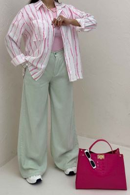 شومیز مانتویی ترک PERRY