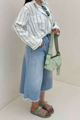 شومیز مانتویی ترک PERRY