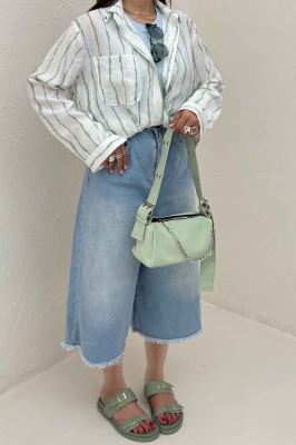 شومیز مانتویی ترک PERRY