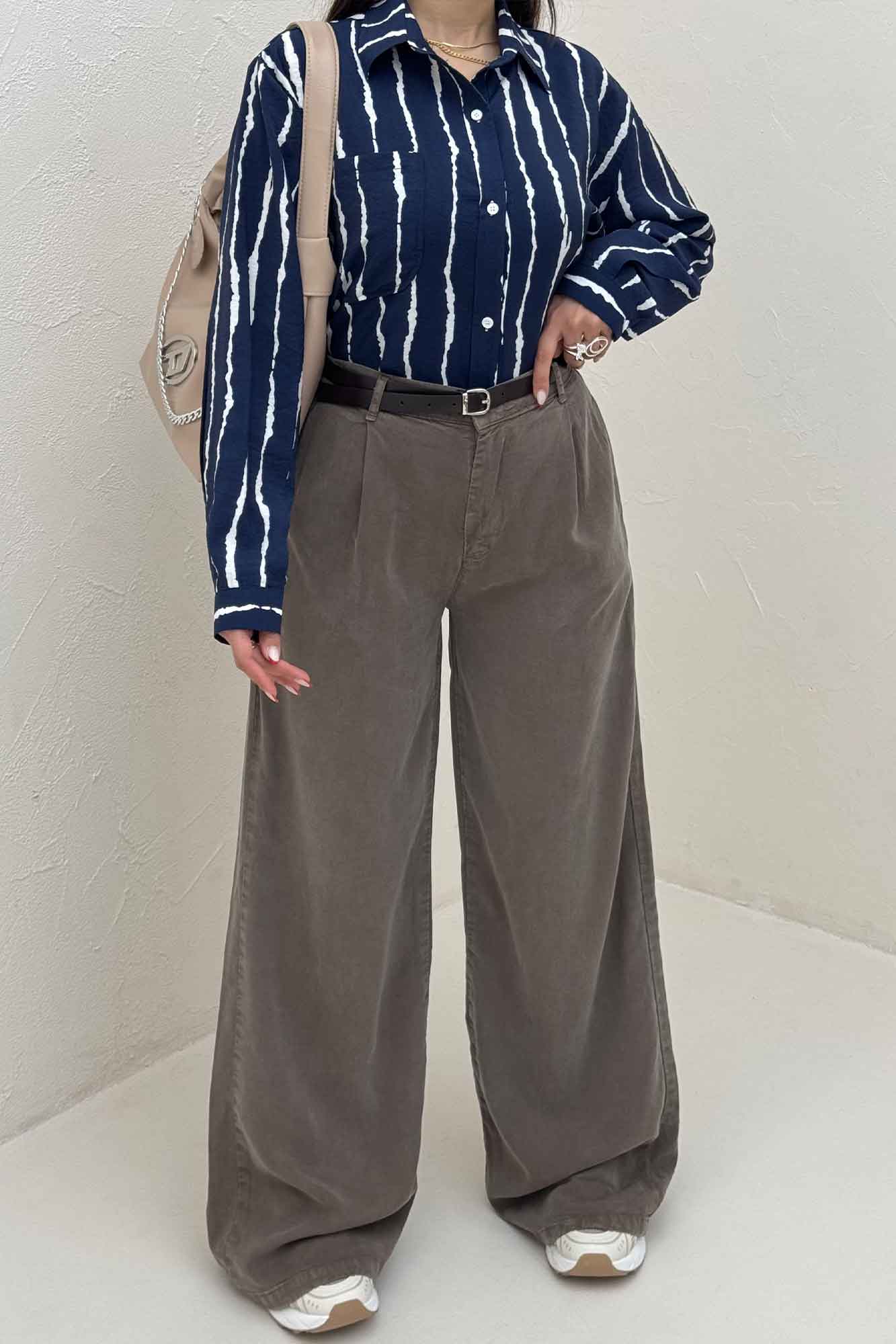 شومیز مانتویی ترک PERRY