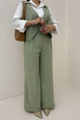 ست ژیله و شلوار شانتون راه راه KENZO