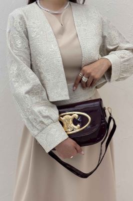 ست کت و سارافن سوزن دوزی MARLIS طرح 5