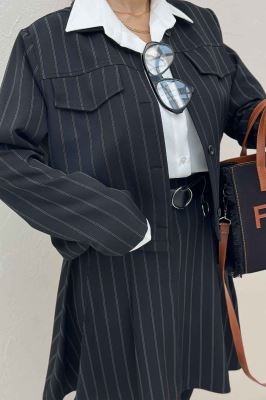 ست کت دامن کوتاه بزیاق دیپلمات دلینا