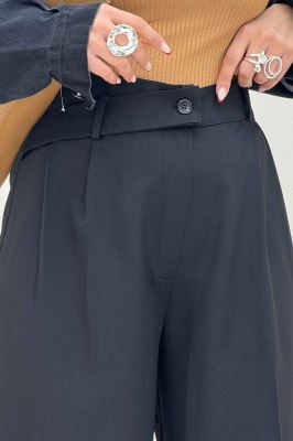 شلوار بزیاق پشت کش کمر پلدار