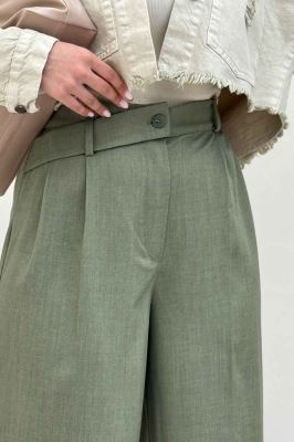 شلوار بزیاق پشت کش کمر پلدار