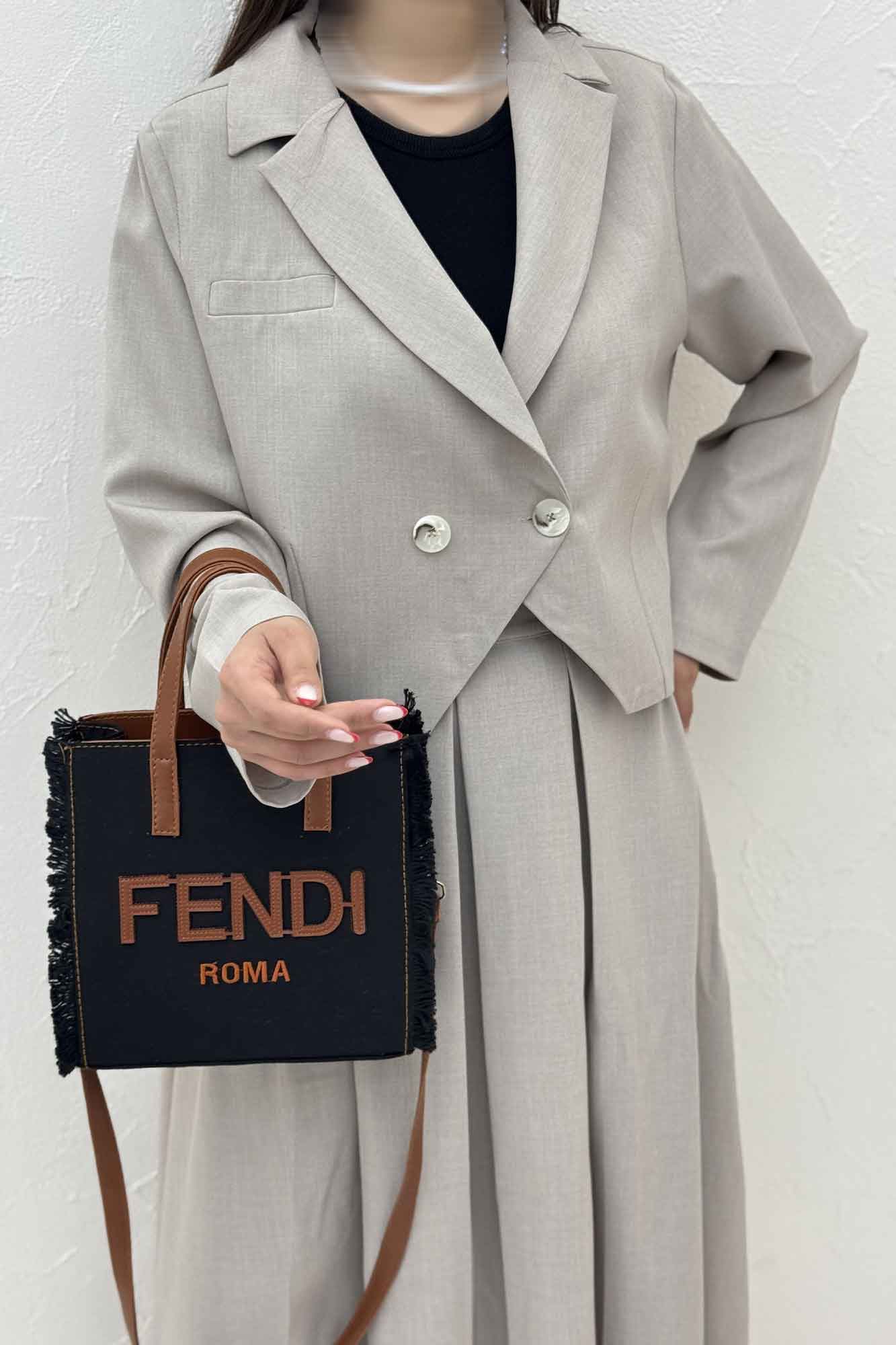 ست کت و دامن بلند بزیاق ملورین