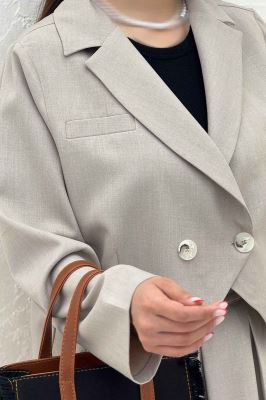 ست کت و دامن بلند بزیاق ملورین