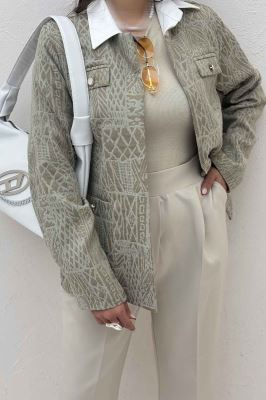 کت ژاکارد دو جیب BELKA