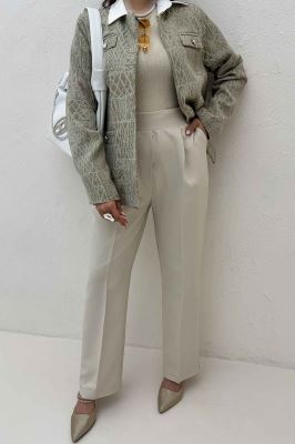 کت ژاکارد دو جیب BELKA