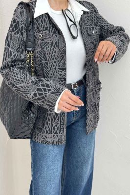 کت ژاکارد دو جیب BELKA