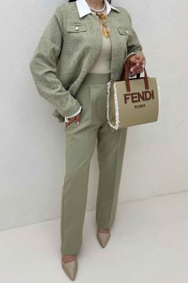 کت ژاکارد دو جیب BELKA