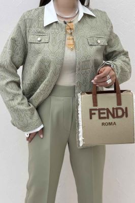 کت ژاکارد دو جیب BELKA