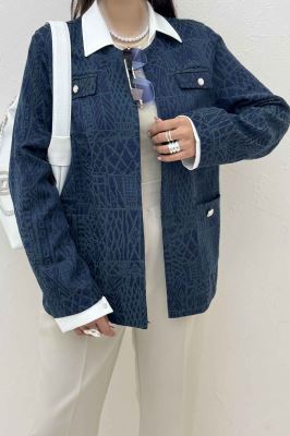 کت ژاکارد دو جیب BELKA