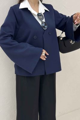 کت مازراتی یقه هفت آستین کلوش