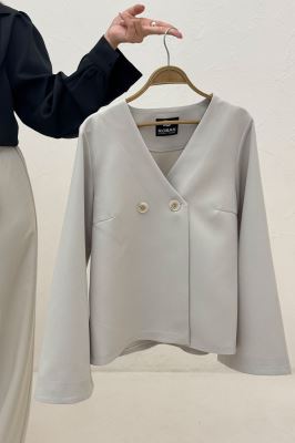 کت مازراتی یقه هفت آستین کلوش