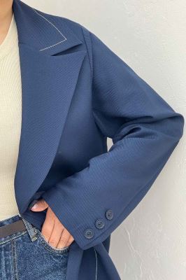 کت مازراتی کجراه دو جیب پاکتی نلیا