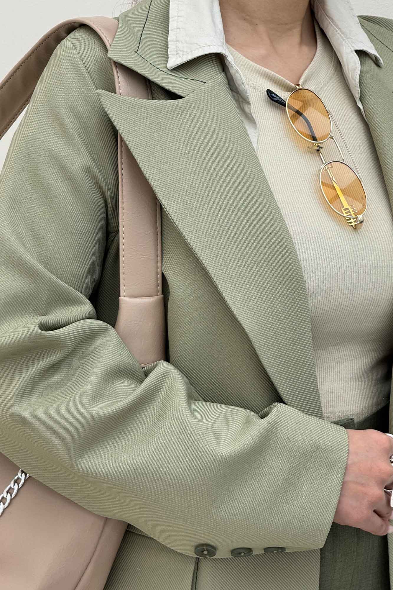 کت مازراتی کجراه دو جیب پاکتی نلیا