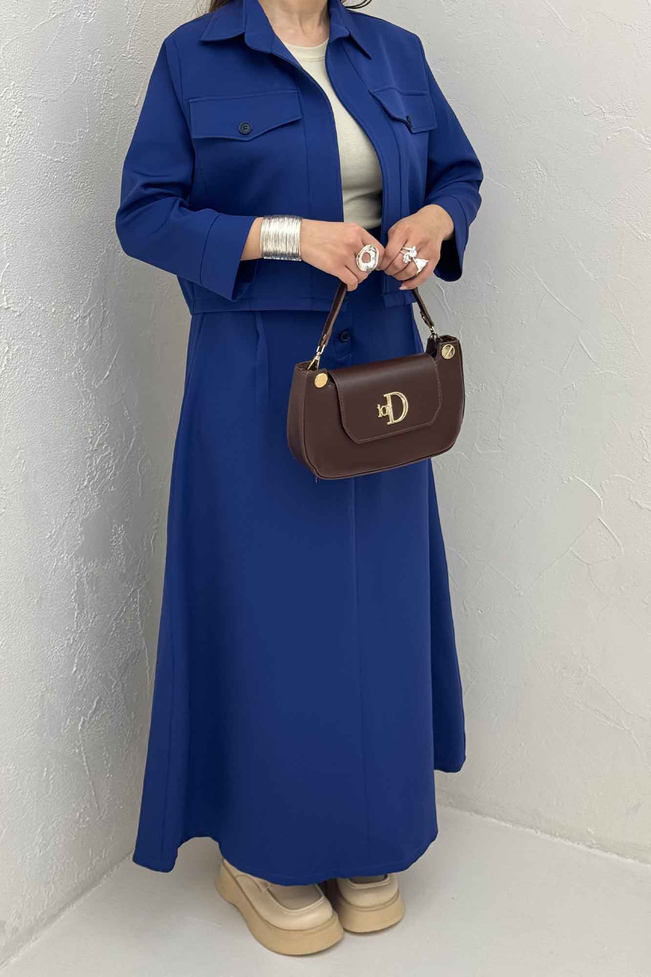 ست کت و دامن مازراتی وودی