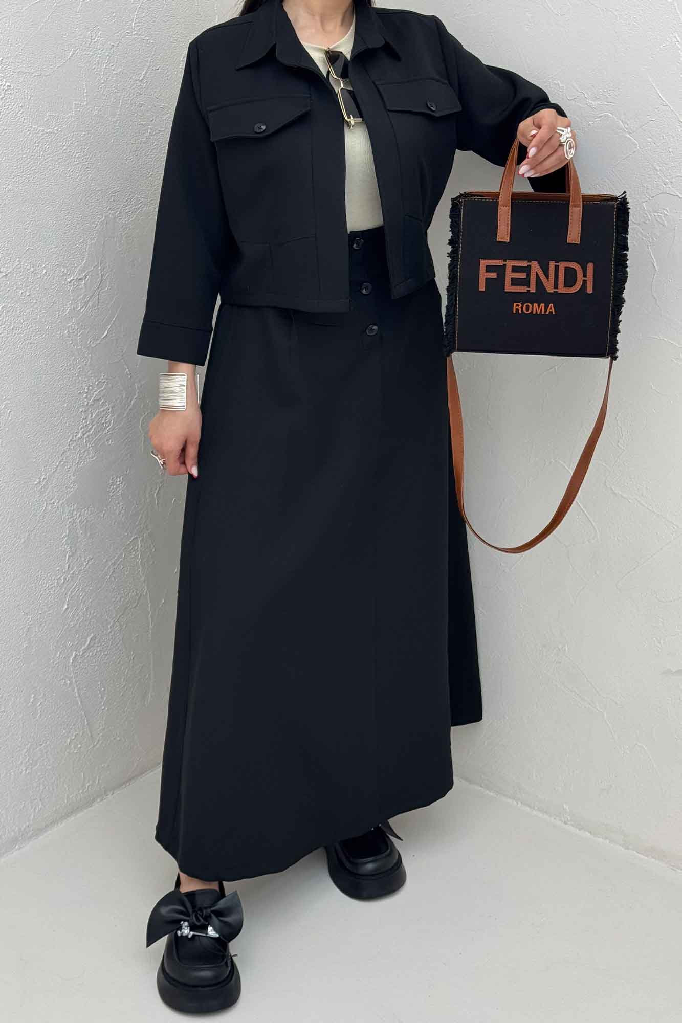 ست کت و دامن مازراتی وودی