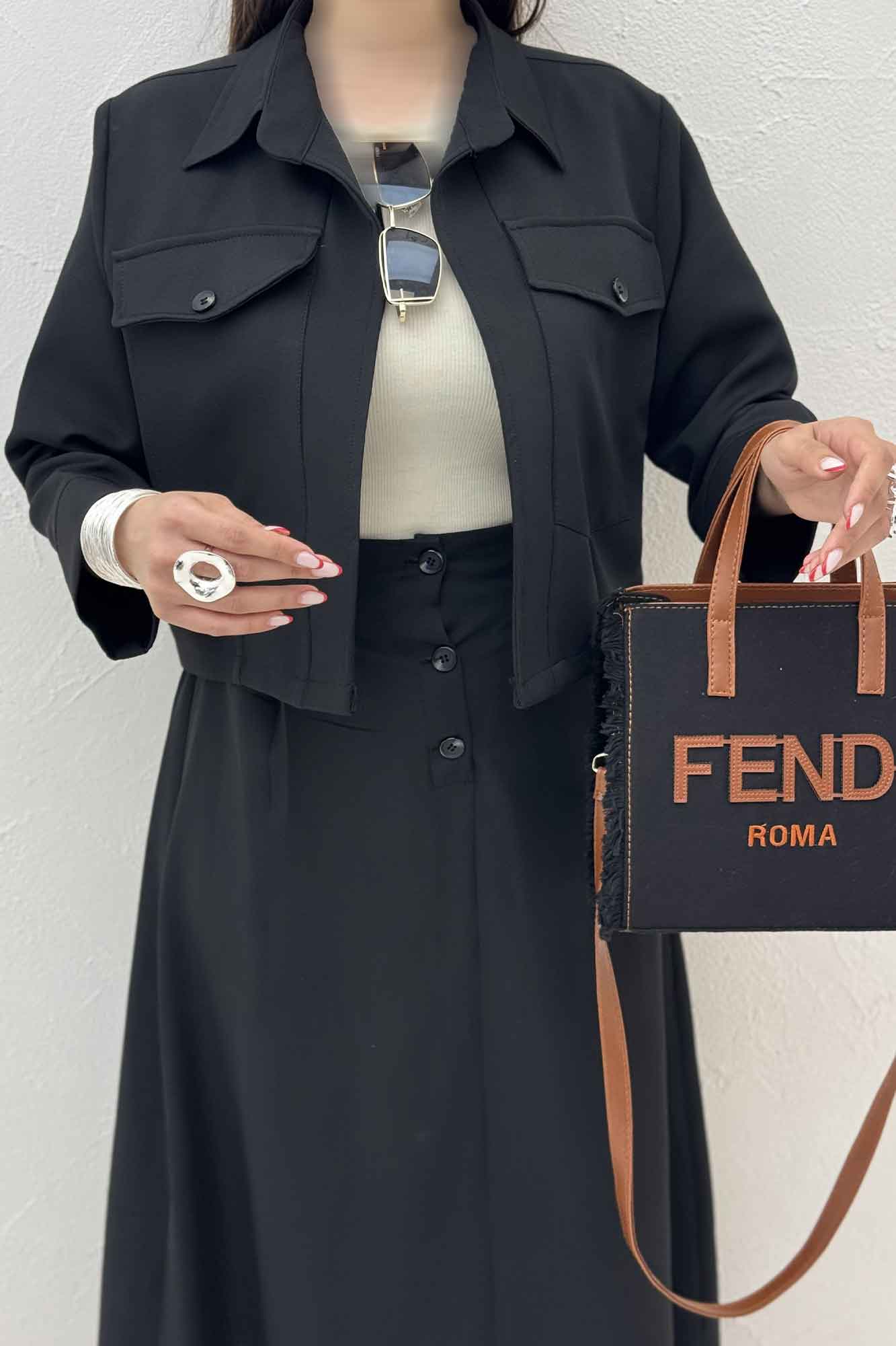 ست کت و دامن مازراتی وودی