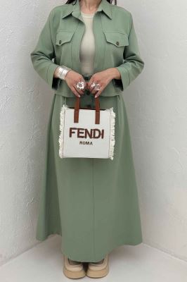 ست کت و دامن مازراتی وودی