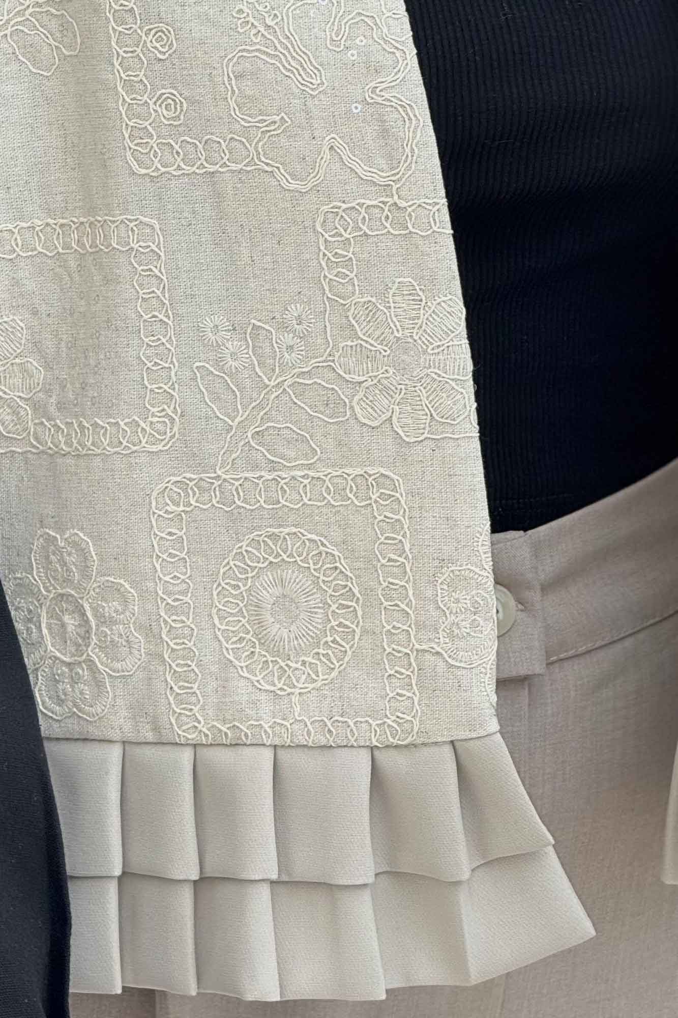 ژیله مازراتی سوزن دوزی 