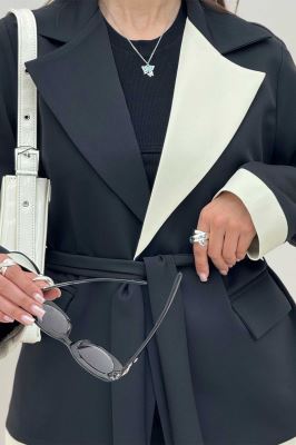 ست کت و شلوار مازراتی دورنگ پرنسس