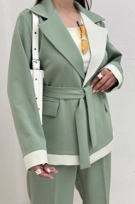 ست کت و شلوار مازراتی دورنگ پرنسس