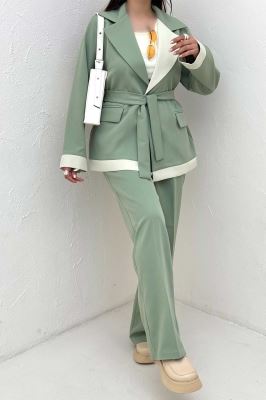 ست کت و شلوار مازراتی دورنگ پرنسس