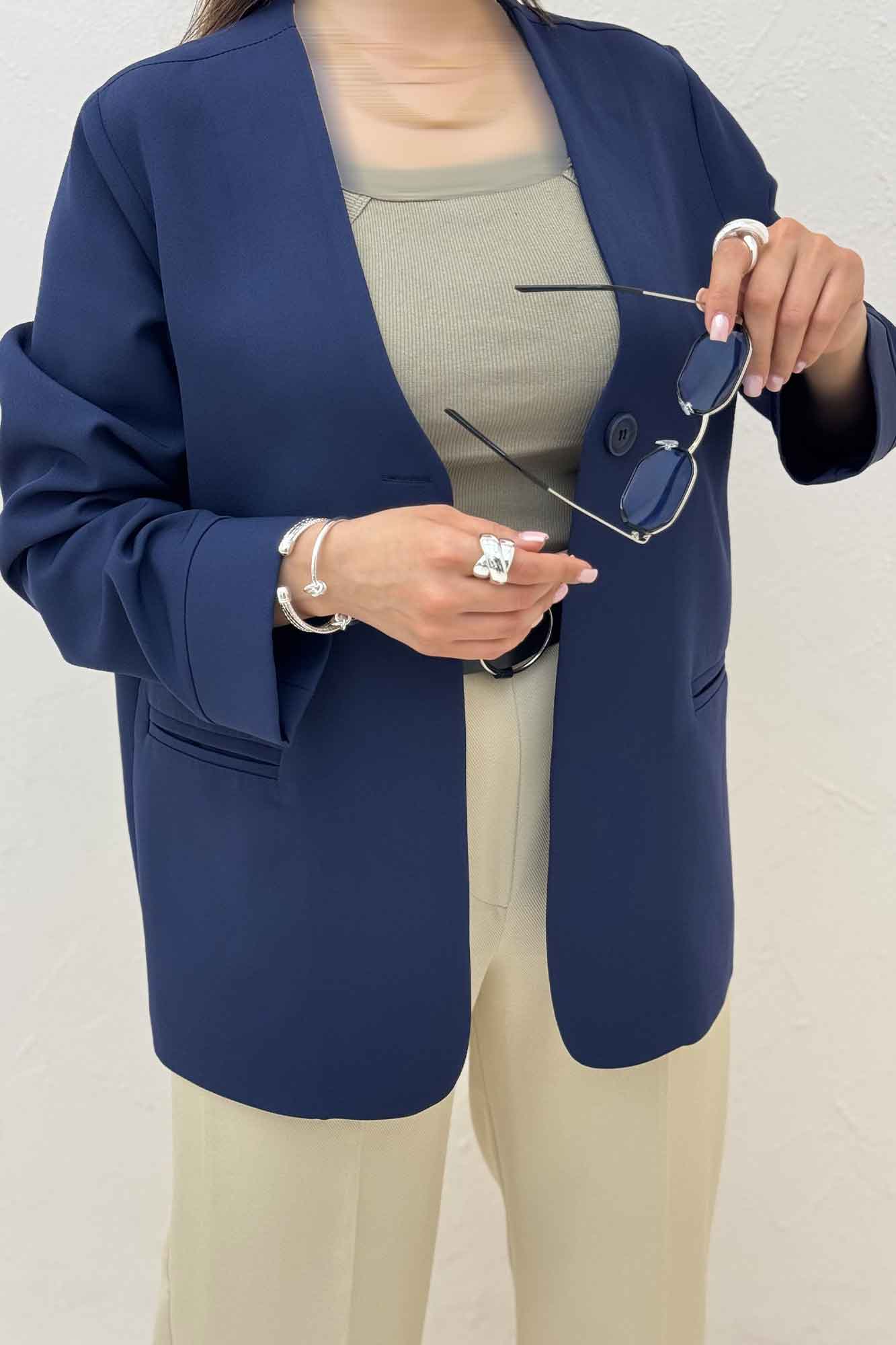 کت مازراتی تک دکمه جیب فیلتو