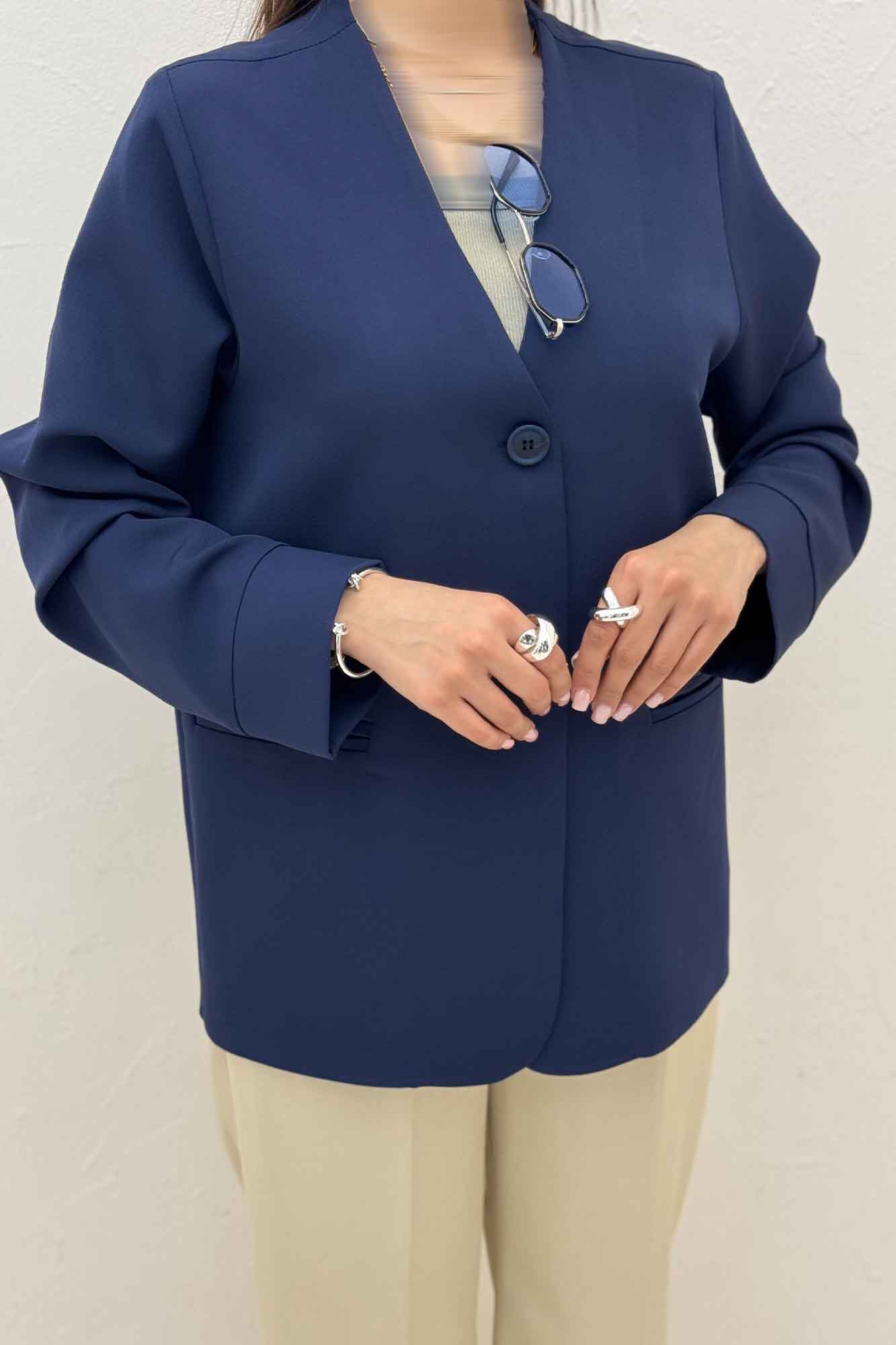 کت مازراتی تک دکمه جیب فیلتو