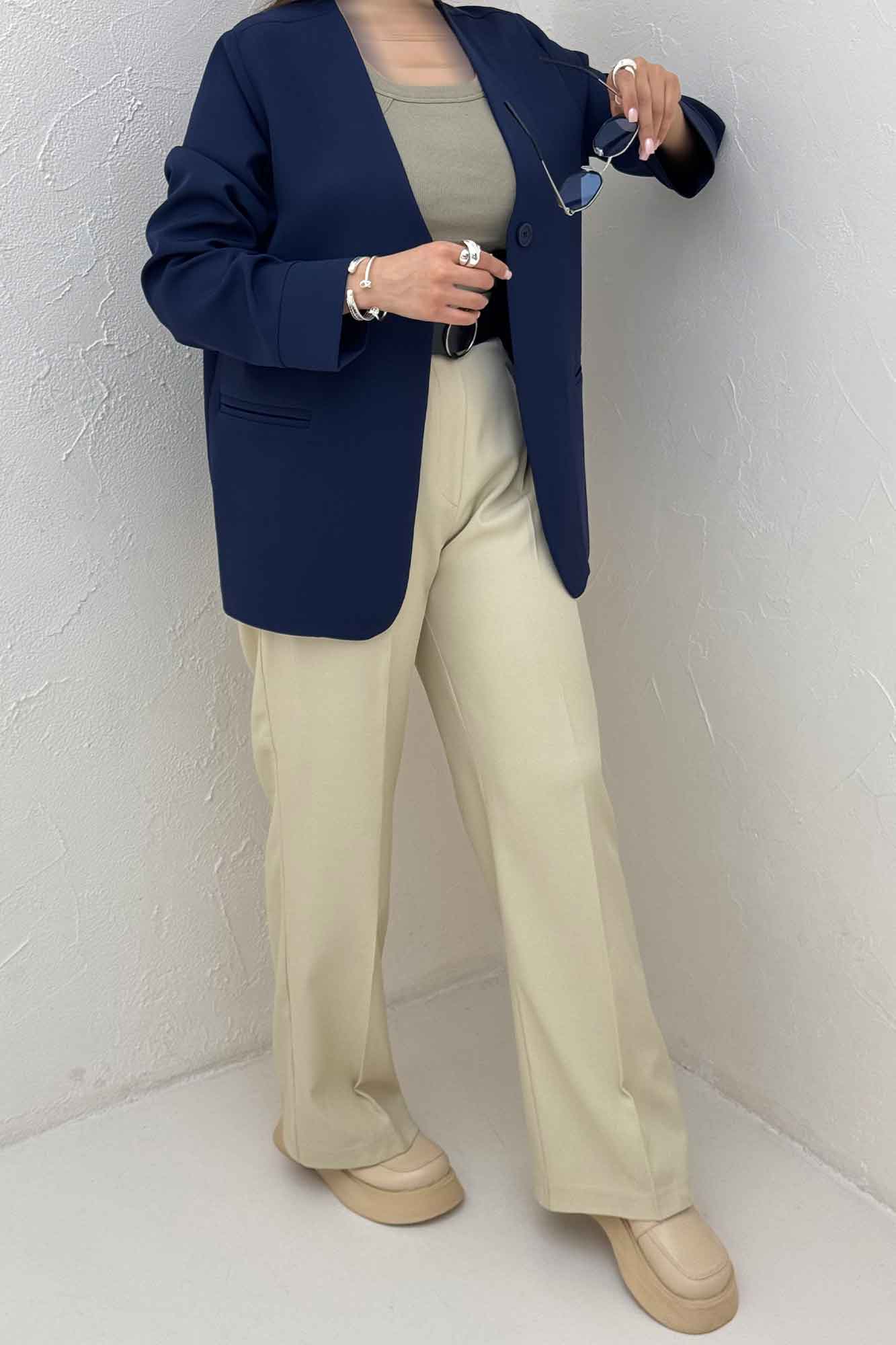 کت مازراتی تک دکمه جیب فیلتو