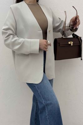 کت مازراتی تک دکمه جیب فیلتو