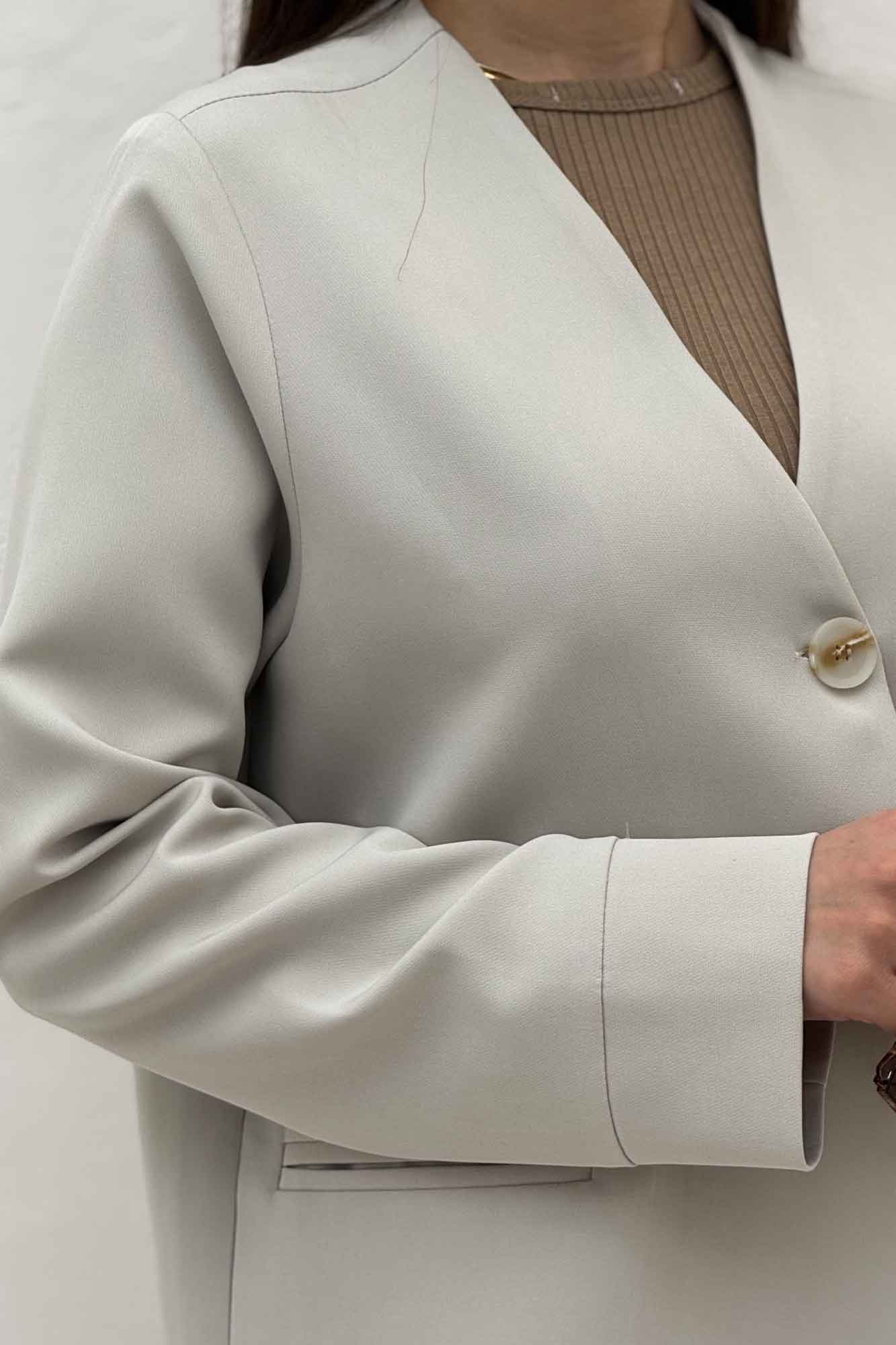 کت مازراتی تک دکمه جیب فیلتو