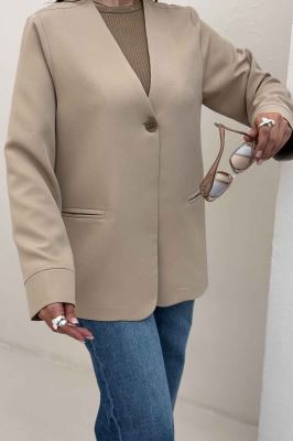 کت مازراتی تک دکمه جیب فیلتو