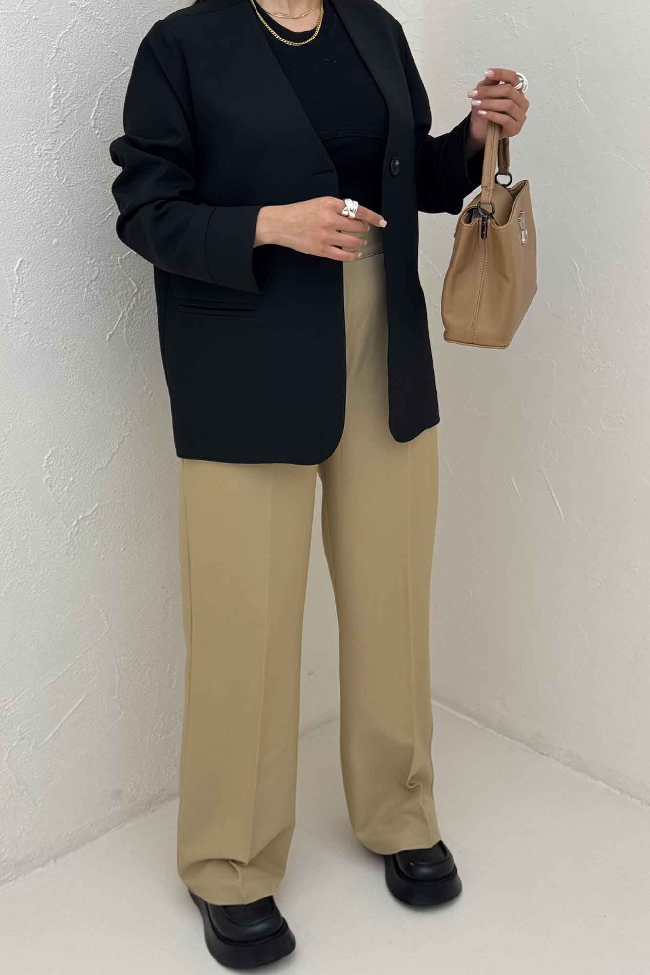 کت مازراتی تک دکمه جیب فیلتو