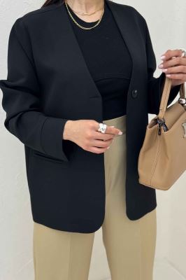 کت مازراتی تک دکمه جیب فیلتو