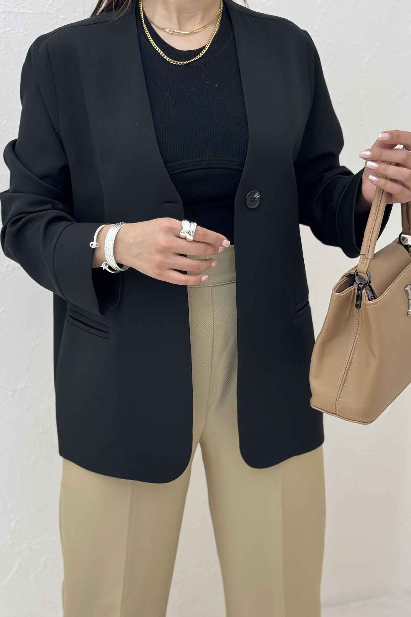 کت مازراتی تک دکمه جیب فیلتو