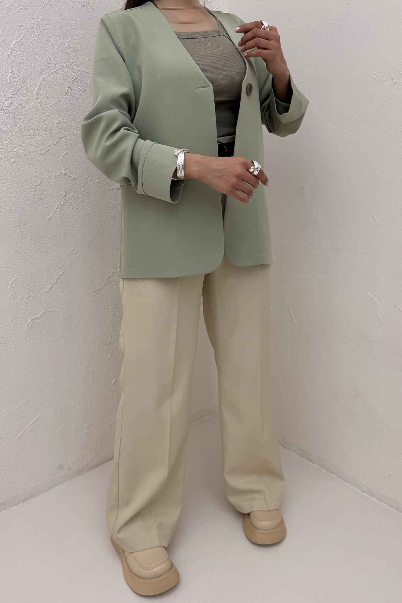 کت مازراتی تک دکمه جیب فیلتو