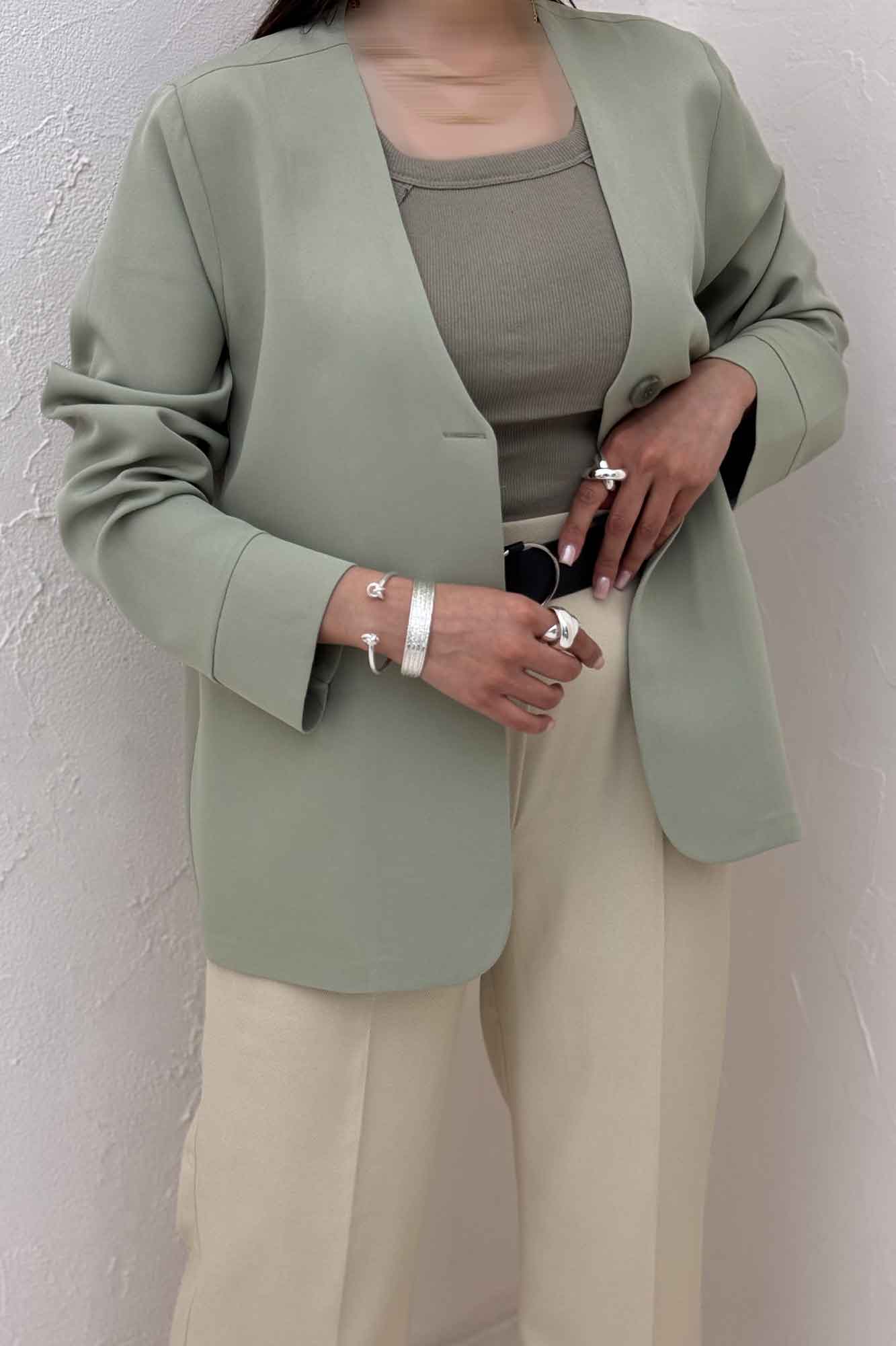 کت مازراتی تک دکمه جیب فیلتو